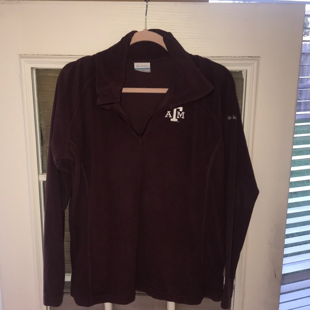 Texas A&M Columbia half zip